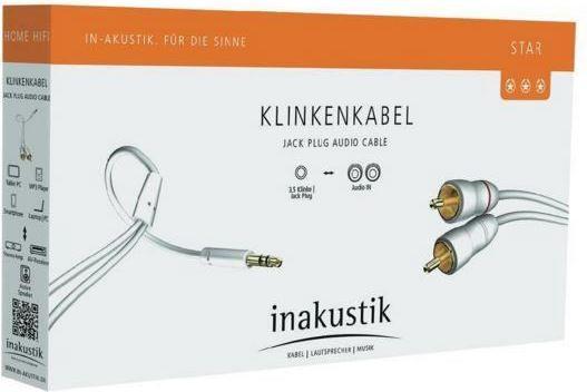 Actual product image Inakustik Premium MP3 (3 m, Cinch, 3.5mm jack (AUX))