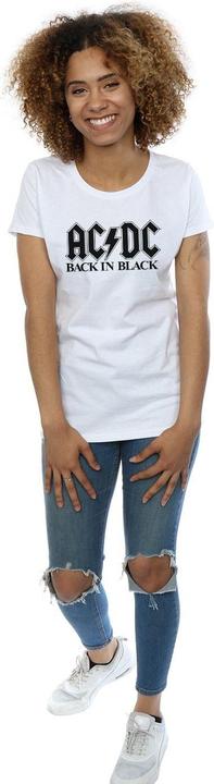 Immagine prodotto AC/DC Maglietta in cotone con logo Back in Black Donna/Ladies (M)