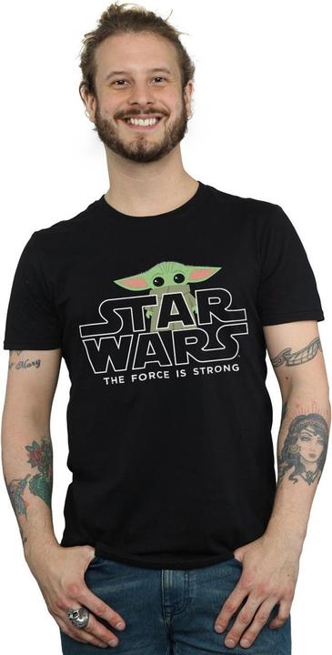 Immagine prodotto Star Wars The Mandalorian The Child Strong Maglietta Uomo (4XL)