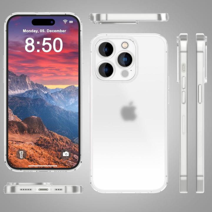 Immagine prodotto Nalia Custodia rigida estremamente sottile da 0,3 mm opaca (Apple iPhone 15 Pro Max)