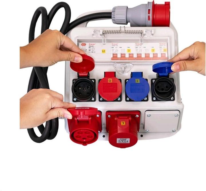 Produktbild Ekström Baustromverteiler (2 x, Typ 13, Typ 25)
