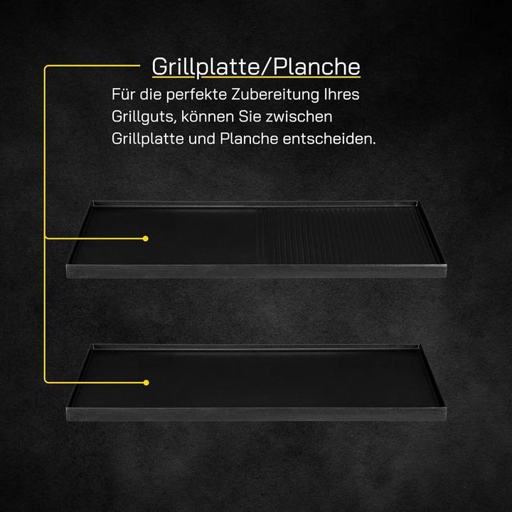 Actual product image Gutfels 4-pan RACLETTE 4010 For up to 4 people Non-stick coating Turnover plate S