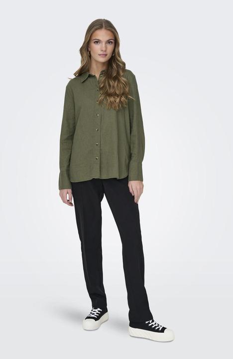 Actual product image JdY Loose fit Shirt collar Sleeve cuffs with button Voluminous sleeve cut Shirt Shirt (XL)