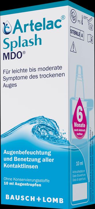 Immagine prodotto Bausch + Lomb Artelac Splash MDO Augentropfen (10 ml, Artelac Splash MDO collirio 10 ml)