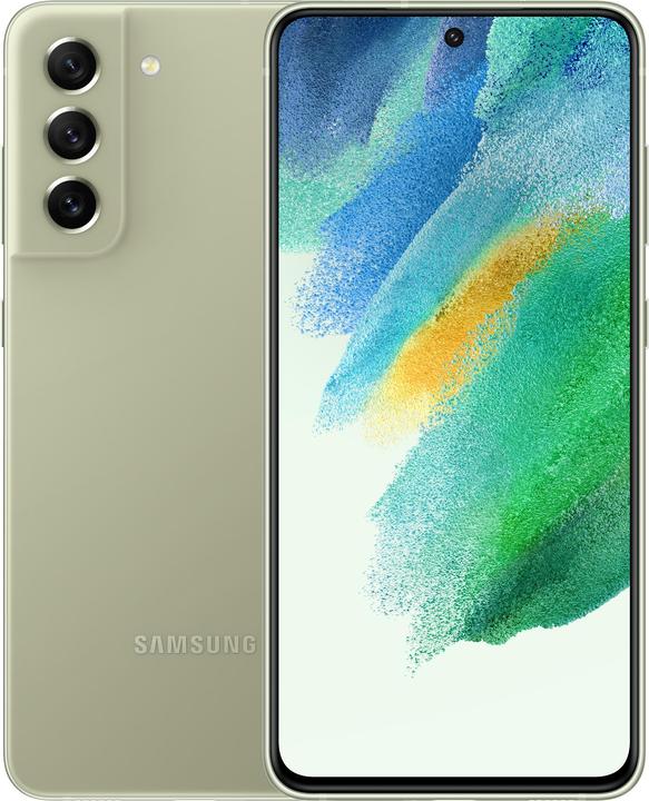 Produktbild Samsung Galaxy S21 FE 5G EU (256 GB, Olive, 6.40", Hybrid Dual SIM, 12 Mpx, 5G)