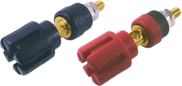 Image du produit Rs Pro 4mm Borne Plaquée Or, Noir, Rouge / 30A (Produit de test)