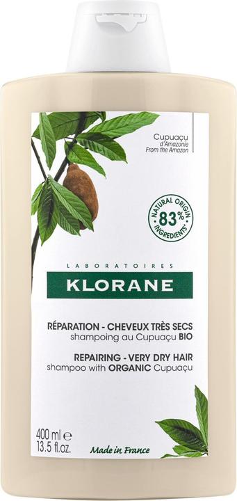 Produktbild Klorane Reparierendes Shampoo mit BIO-Cupuaçu (400 ml, Flüssiges Shampoo)