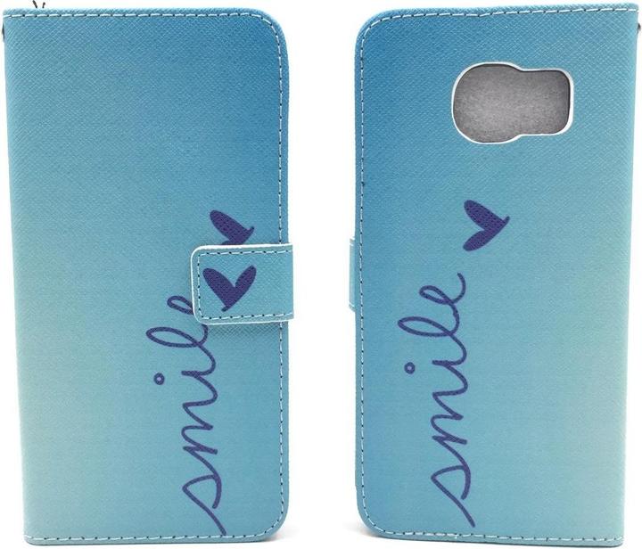 Produktbild König Design Schutz Handy Hülle für Samsung Galaxy S7 Edge Case Cover Tasche Wallet Etui Neu (Samsung Galaxy S7 Edge)