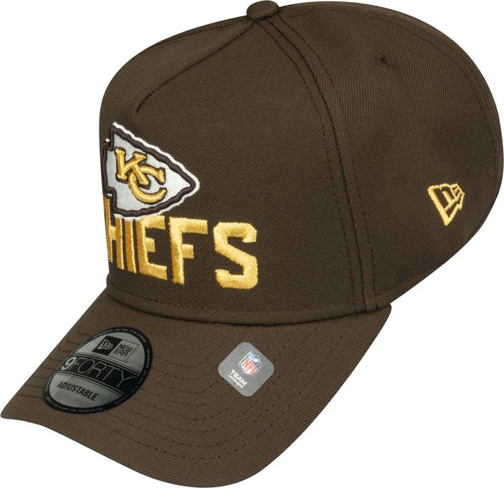 New Era 9Forty A-Frame Cap - Kansas City Chiefs Walnut (One Size)