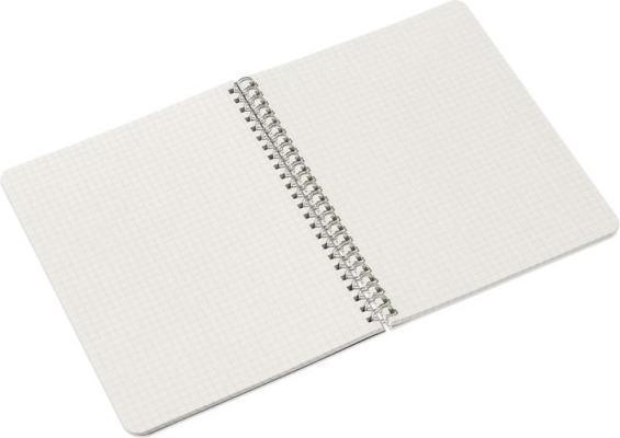 Actual product image Fabriano Notebook EcoQua spiral bound squared Nero (A4, Checked, Soft cover)
