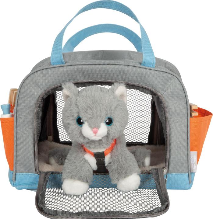Produktbild small foot Katze mit Tasche und Pflege-Set
