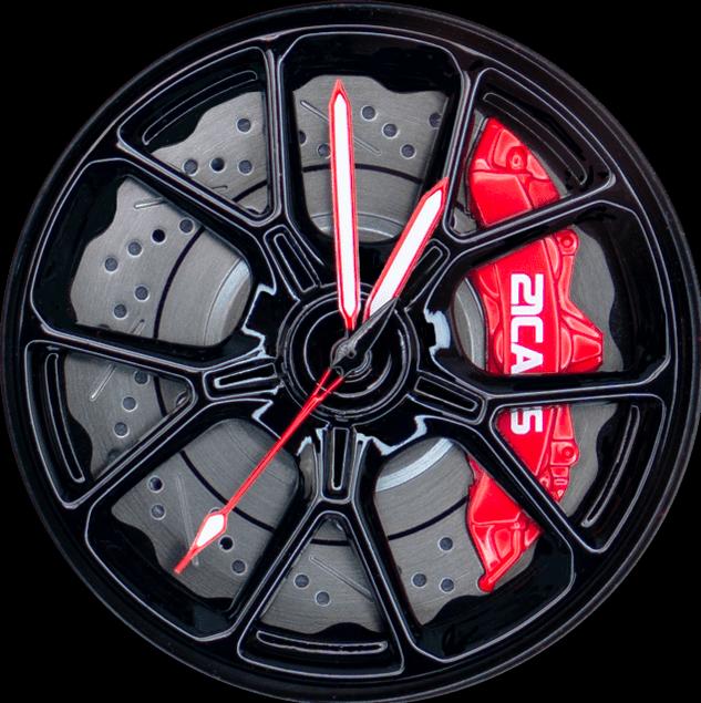Image du produit 21cars Trackmaster RS - Rouge - Noir I Spin (Affichage de la réserve de puissance, 43 mm)
