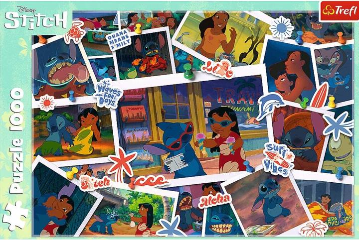 Actual product image Trefl Puzzle Lilo & Stitch: Sweet memories 1000 pieces (1000 pieces)