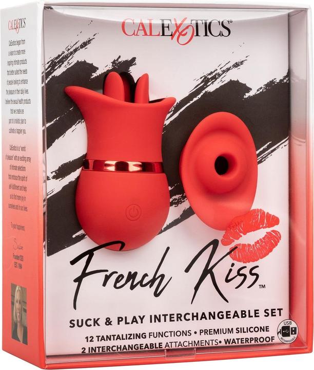 Actual product image CalExotics French Kiss Suck & Play Set