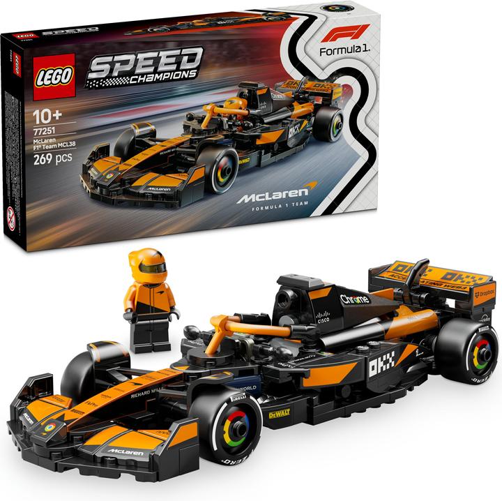 Actual product image LEGO McLaren F1 Team MCL38 Rennauto (77251, LEGO Speed Champions)