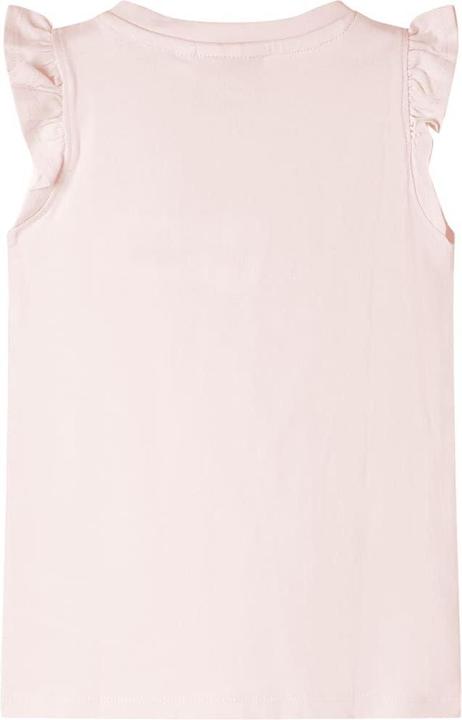 Produktbild VidaXL Kinder-T-Shirt mit Rüschenärmeln Zartrosa 140,Material (140)