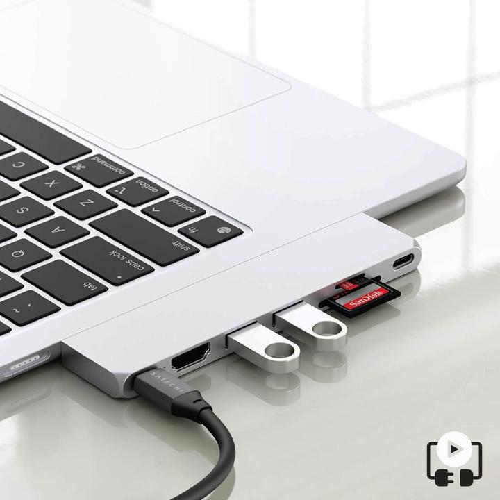 Produktbild Satechi Pro Hub Slim (USB-C, 6 Ports)