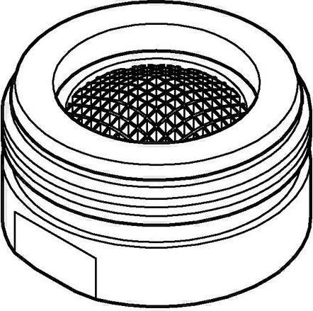 Image du produit Grohe Mousseur 7,5-9 l/min à 3 bar chrome