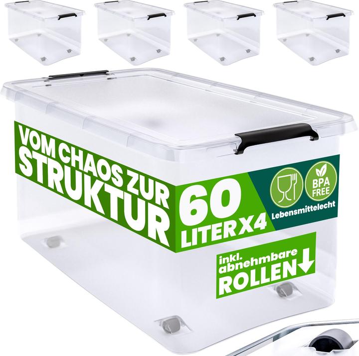 Actual product image Deuba Storage Box (60 x 40 x 35 cm, 4 l)