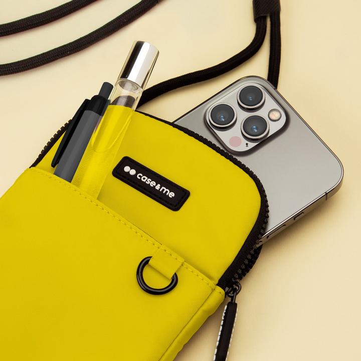 Actual product image SBS case&me Fancy Nylon bag yellow