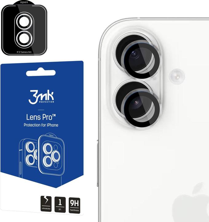 Image du produit 3MK Lens Protection Pro Kameraglas für Apple iPhone 17 - Klar (1 pièce(s), Apple iPhone X)