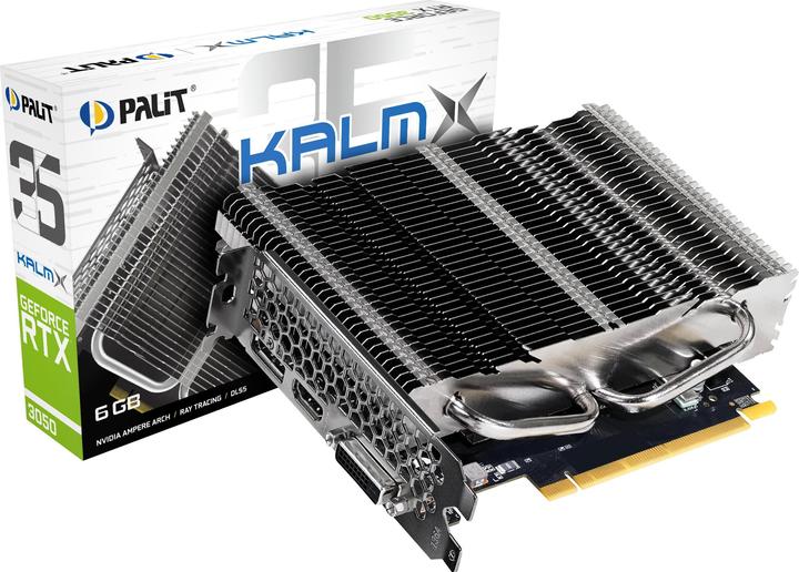 Actual product image Palit RTX 3050 KalmX (6 GB)