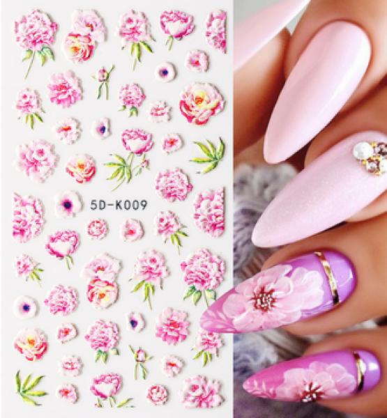 Nagellack24 Nail Art Sticker Selbstklebend
