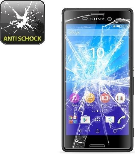 Produktbild Protectorking 3x Panzerfolie Anti-Shock HD Klar (3 Stück, Sony Xperia M4 Aqua)