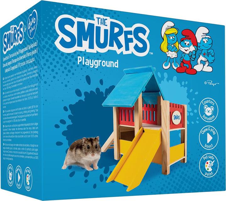 Actual product image Duvoplus + + SMERFS PLAY TOY - NAGGER PLAY PLACE 25x20x21cm 13584