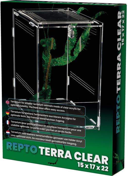 Image du produit Repto Plant Terrarium Plexi, 15 x 17 x 22 cm