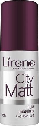 Actual product image Lirene City Matt Matting And Smoothing Fluid For Face 205 Sand 30Ml (205 Sand)
