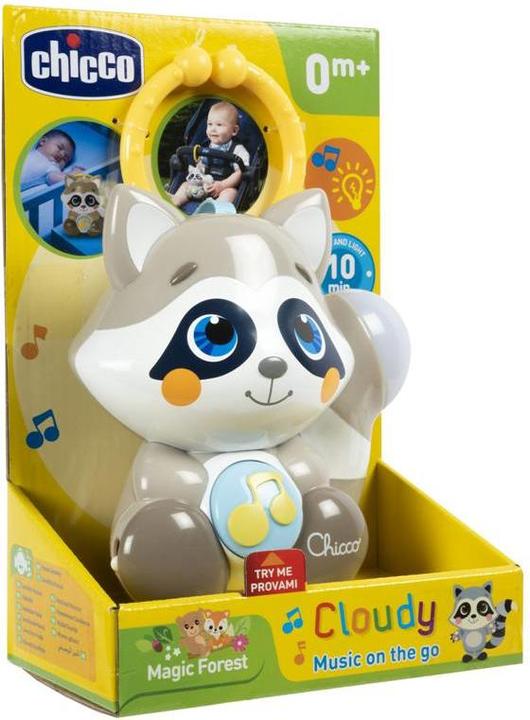 Actual product image Chicco Smoky the raccoon