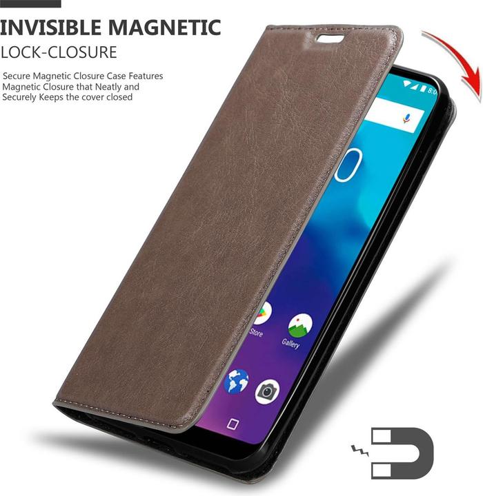 Image du produit Cadorabo Book Couverture magnétique invisible (ZTE Blade V10 Vita)