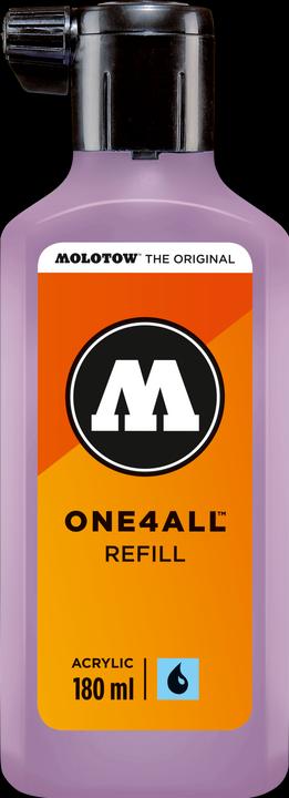 Molotow Nachfülltinte One4All für Permanentmarker 180ml flieder pastell (Nachfülleinheit)