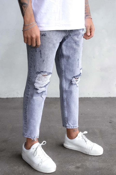 Actual product image Sony 2Y Destroyed Relaxed Fit Denim - 82139 (33)