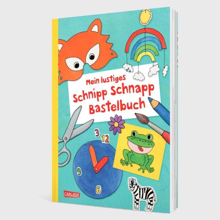 Produktbild Mein lustiges Schnipp Schnapp Bastelbuch (Deutsch, Andrea Pöter, 2024)