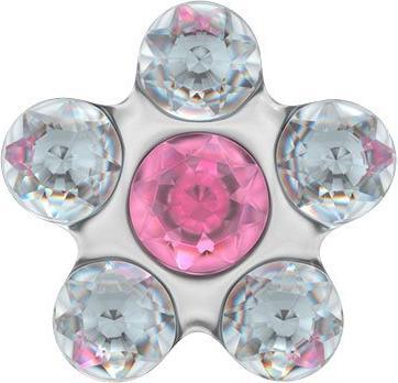 Studex Sensitive Ohrstecker Daisy Kristall Rosé (Edelstahl)