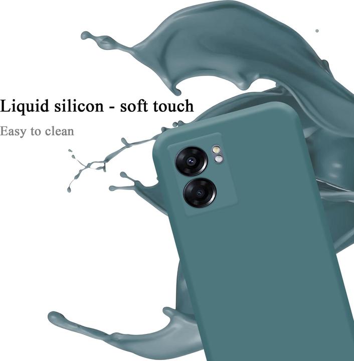 Image du produit Cadorabo TPU Liquid Silicone Case Housse pour Oppo A57 5G / A77 5G / Realme V23 (Realme V23 5G, Oppo A57 5G, Oppo A77 5G)