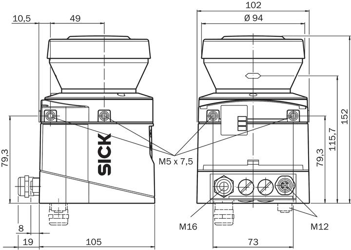 Immagine prodotto Sick Scanner laser (20 m)