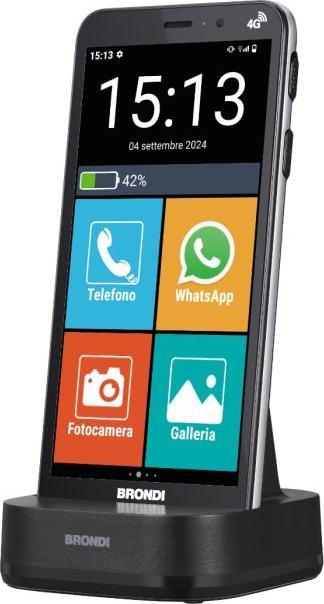 Actual product image Brondi Amico Vero 4g (32 GB, Black, 5.70", Dual SIM, 4G)