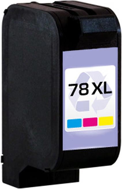 Produktbild Plutoos HP 78XL 17XL Patrone XXL kompatibel, Color C 6578 DE (CL)