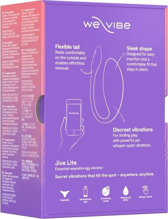 Image du produit We-Vibe Vibromasseur Love Egg contrôlé par l'application Jive Lite