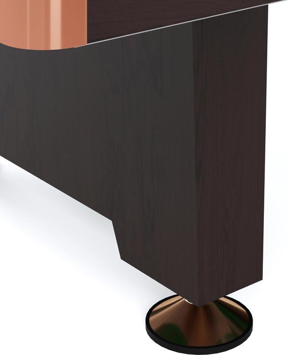 Produktbild Automaten Hoffmann Billardtisch Club Pro III Dekor Nussbaum (198 x 99 cm)