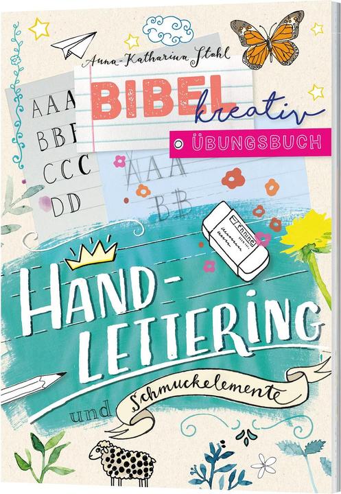 Produktbild Handlettering u. Schmuckelemente (Deutsch, Stahl, Anna-Katharina, 2020)