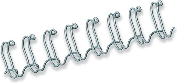 Fellowes Wire comb 12mm, 34 loops, silver, 100 pcs