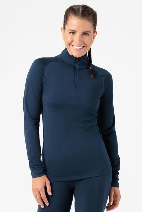 Actual product image Super Natural Base 175 1/4 Zip Longsleeve (XS)