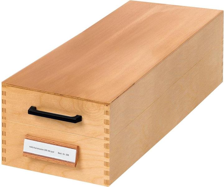 Produktbild Han Holz-Karteikasten (A7, Quer)