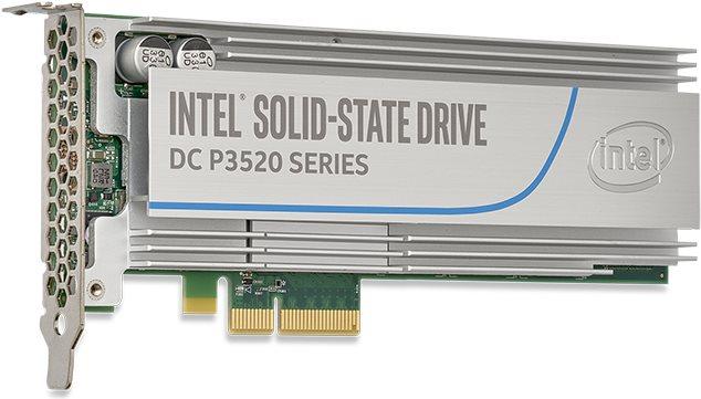 Produktbild Intel SSD Flash DC P3520, 2TB, PCI-Express (2000 GB, PCI-Express)