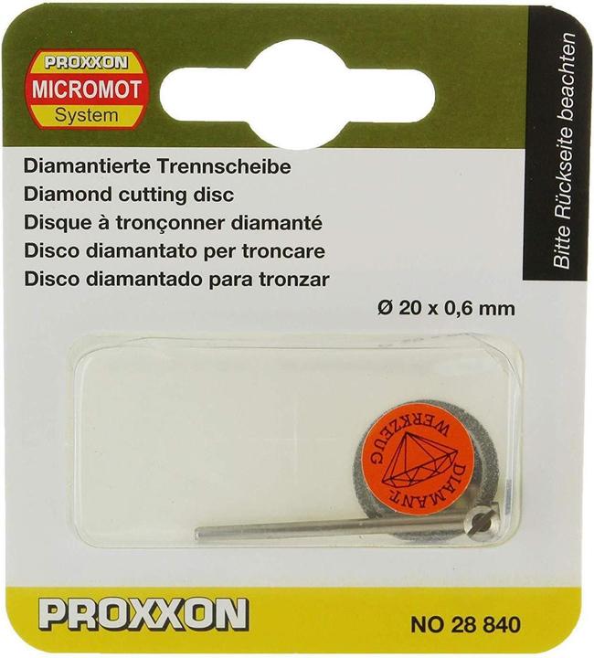 Actual product image Proxxon Diamond cut-off wheel Ø20