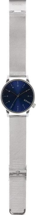 Immagine prodotto Komono Orologio "Winston" - Argento reale / Blu (41 mm)